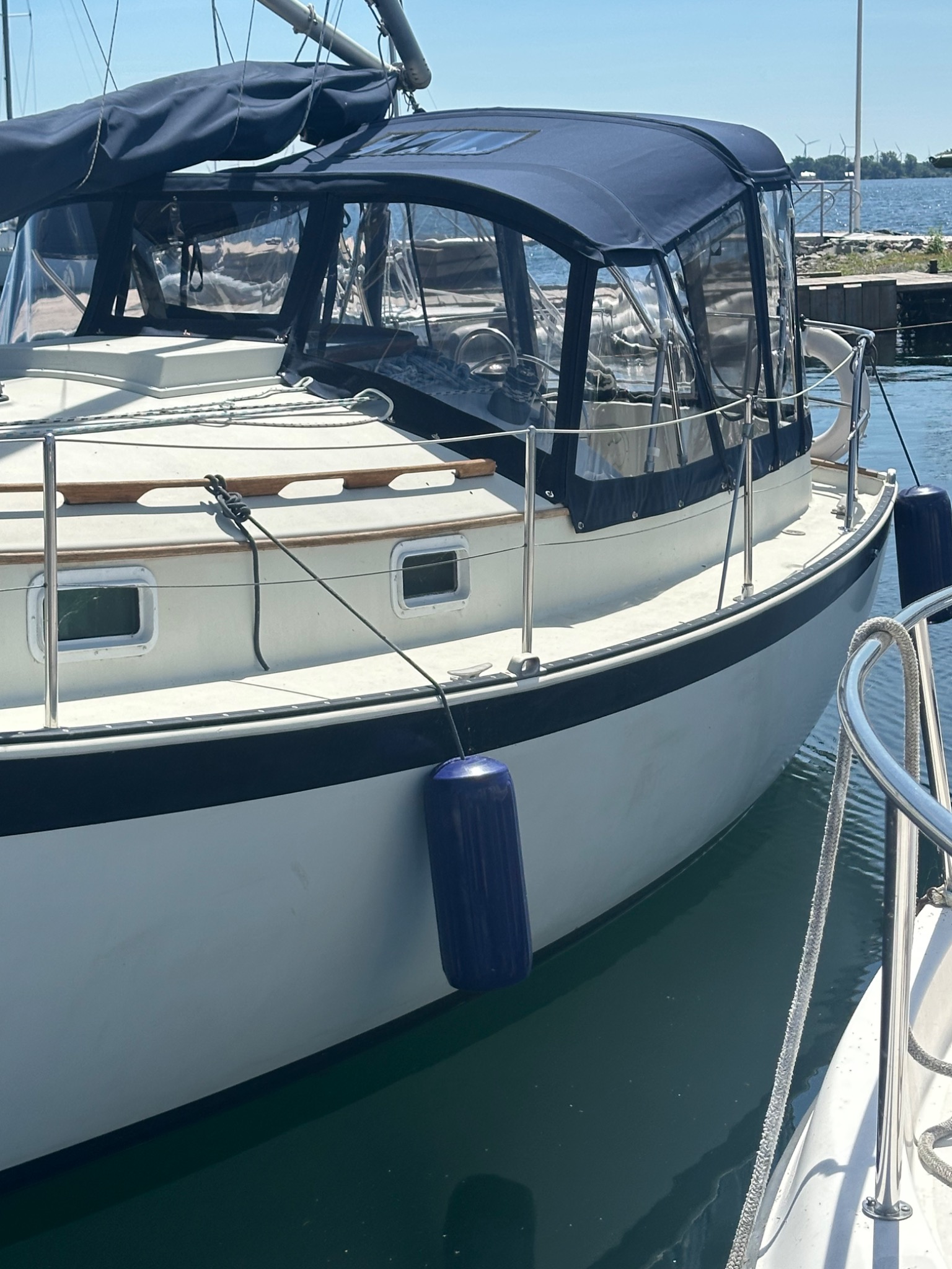 Island Canvas custom Nonsuch enclosure